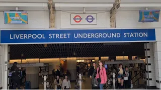 Liverpool Street, London, Underground Station