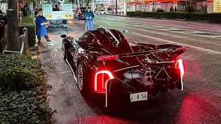 $3 Million Pagani Huayra R Shuts Down Streets of Tokyo!