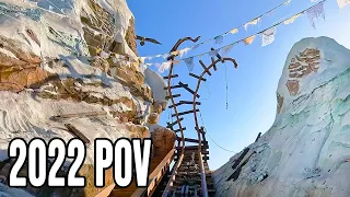 Expedition Everest - Front Row 2022 Ride - Disney's Animal Kingdom [4K POV]