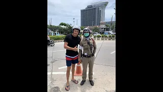 Поймали без прав в Таиланде 🏍 - штраф за езду без прав в Таиланде