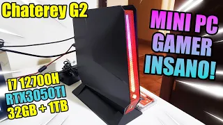 Mini PC GAMER mais INSANO do ALIEXPRESS! Chaterey G2 com i7 12700H e RTX3050TI! Análise/Review