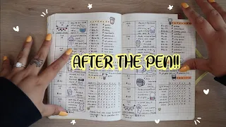 current bullet journal flip through!! | after pen views🖊