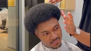 Corte de cabello afro #tutorial #hairstyle