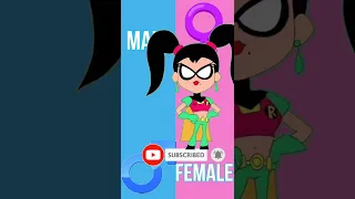 Teen Titans Go Gender Swap edit   Jóvenes Titanes En Acción  Con Género Opuesto ❤️