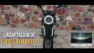 Colocando FARO DAYMAKER de 7 PULGADAS - RC200