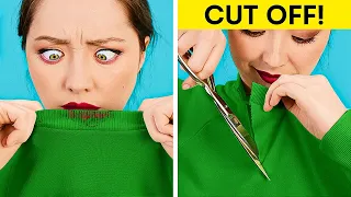 Change your style with one cut in a minute