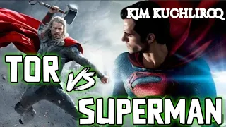 TOR vs SUPERMEN | Kim Kuchli | Thor VS Superman Best UZB kino tahlil uzbek tilida