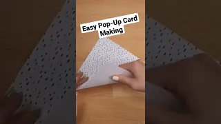 Easy Pop-up card tutorial #diy #papercraft #papercrafts #diycrafts #paperart