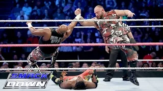 Dean Ambrose & The Dudley Boyz vs. The New Day: SmackDown – 15. Oktober 2015