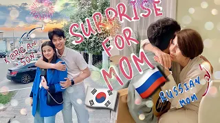 Surprise gift to Russian mom from Korean son | Korean Russian Couple | 국제커플, 러시아 장모님께 깜짝선물 VLOG