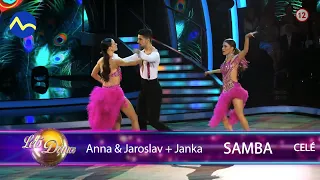 Anna Rakovská & Jaroslav Ihring + Janka Kovalčíková | 9. kolo samba (celé) | Let's Dance 2024