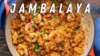 Chicken and Sausage Jambalaya - EASY One Pot Dinner