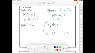 IB Math AA SL: Indefinite Integrals of the Form f(ax+b) (Chapter 10, 4 of 12)