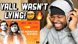 Blue Mountain Beatbox 🇨🇦 I GBB 2021: WORLD LEAGUE I Tag Team Elimination| BEATBOX REACTION