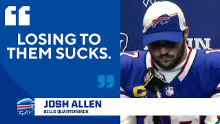 Josh Allen Emotional After Devastating Loss To Patrick Mahomes and Chiefs I CBS Sports