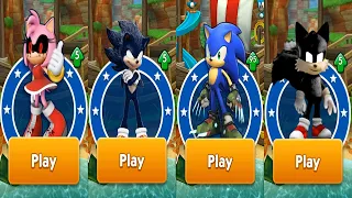 Sonic Dash - Amy EXE vs Boscage Maze Sonic Dark Sonic Dark Movie Tails - All Characters Unlocked