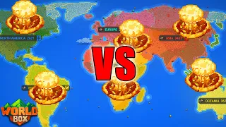 I Forced Every Continent Into A BATTLE ROYALE - Worldbox