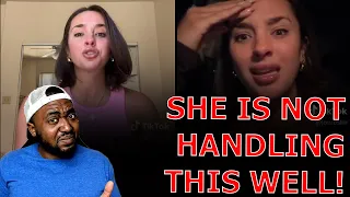 Feminist BREAKS DOWN During COPING Session Attacking Men For Telling Her She Is Hitting The Wall!