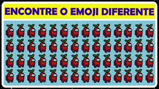 ENCONTRE O EMOJI DIFERENTE | AMONG US | Mundo Quiz