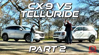 Which Is The Better $50,000 Three Row Family Hauler - Part 2 | Mazda CX-9