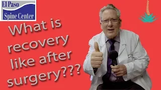 Medical Minute | Recovery After Fusion Back Surgery