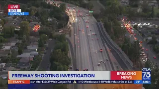 CHP investigates possible shooting on NB 405 Freeway