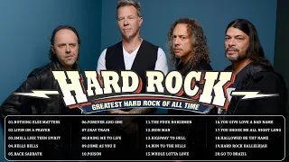 Hard Rock Songs 🎉 Greatest Hits Hard Rock Ever 🎉 Metallica, Nirvana, ACDC, Bon Jovi, Helloween