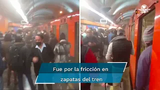 “Huele a quemado”: Reportan humo en la estación Camarones de la Línea 7 del Metro CDMX