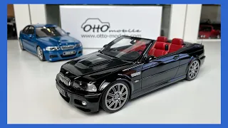 1:18 BMW M3 E46 Convertible (black) - Ottomobile [Unboxing]