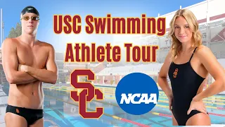 Inside USC’s Olympic Swimming Pool + Campus | Day in the Life of a USC Swimmer