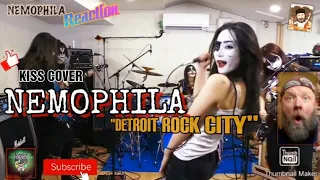 Nemophila - "Detroit Rock City" Kiss Cover (REACTION) @NEMOPHILA_Tokyo