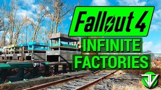 FALLOUT 4: Build INFINITE FACTORIES with Manufacturing Extended! (Best Contraptions DLC Mod!)