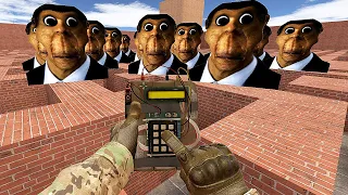 OBUNGA CHASES US IN THE LABYRINTH, OBUNGA NEXTBOT Garry's Mod