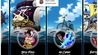 One Piece- List of All Known Ships 2022 (Debut order)#luffy #onepiece #whitebeard