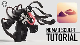 Nomad Sculpt FULL Tutorial: Venom