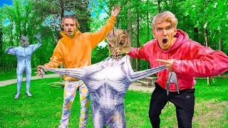 PRANKING BEST FRIEND to REVEAL POND MONSTER TRUE IDENTITY!!