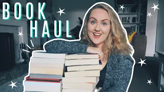 HUGE BOOK HAUL | 30+ books including thrillers, fantasy, romance + middle grades 📚