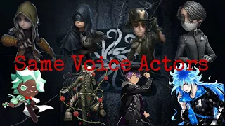 Identity V Japanese Voice Actors