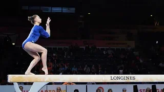 Grace McCallum (USA) BB - 2019 World Championships - Podium Training