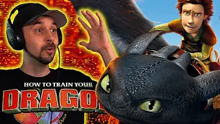 EPIC STORY! How To Train Your Dragon REACTION - First Time Watching