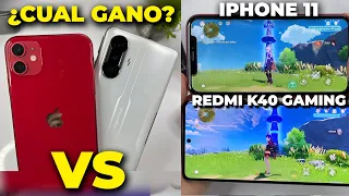 REDMI K40 GAMING vs IPHONE 11 ¿Cual es mejor para Juegos?