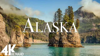 FLYING OVER ALASKA (4K UHD) - Relaxing Music Along With Beautiful Nature Videos - 4K Video UltraHD