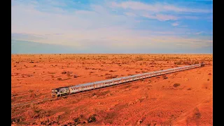 An Indian Pacific across Nullarbor Plain 4 days Epic Rail #downunder @Australia