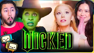 WICKED First Look Teaser Reaction! | Ariana Grande | Cynthia Erivo | Michelle Yeoh | Super Bowl 2024