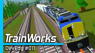 TrainWorks | Third Route - Station 2 To Station 1 | Devlog #011