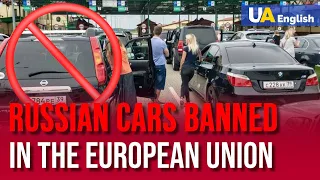 From Cars to Toothbrushes: EU Will Confiscate Everything Russians Try to Bring to Europe