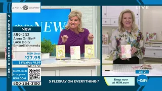 HSN | All New Finds - Anna Griffin Elegant Paper Crafting 01.05.2024 - 01 PM