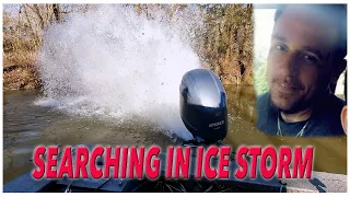 Search and Recovery Fights Ice Storm Searching For Missing Mississippi Man Ryan Taylor