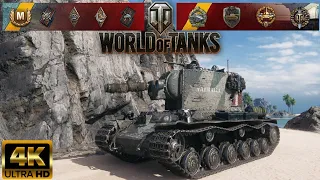 КВ-2 (P) - Lost Paradise map - 9 kills - 4,4k damage World of Tanks replay 4K