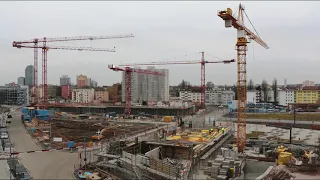 Die Entstehung der Hafeninsel in Offenbach, Teil 2